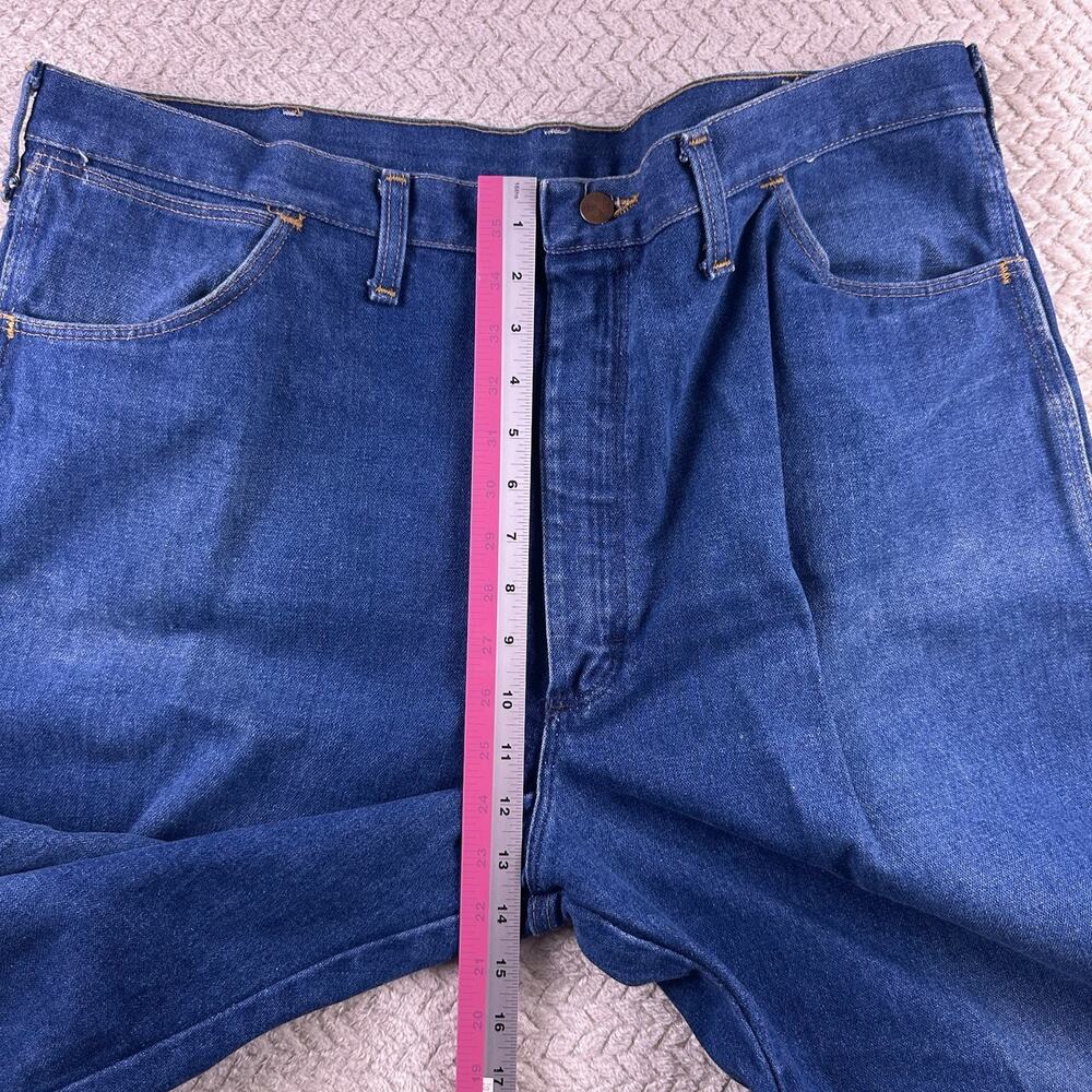 Vintage‎ Wrangler Jeans Men’s 42x32 Made In USA 100% Cotton Western Cowboy Work - Picture 9 of 16